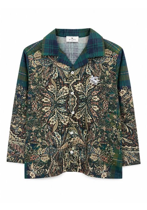 Camicia con stampa ETRO KIDS | GZ5H40 P0632719BL